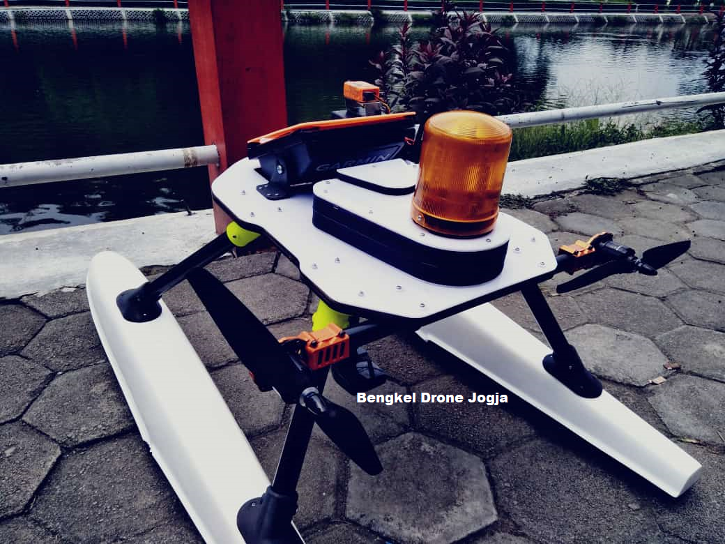 Paket unit Drone Batimetri  Nusatech 41 GNSS